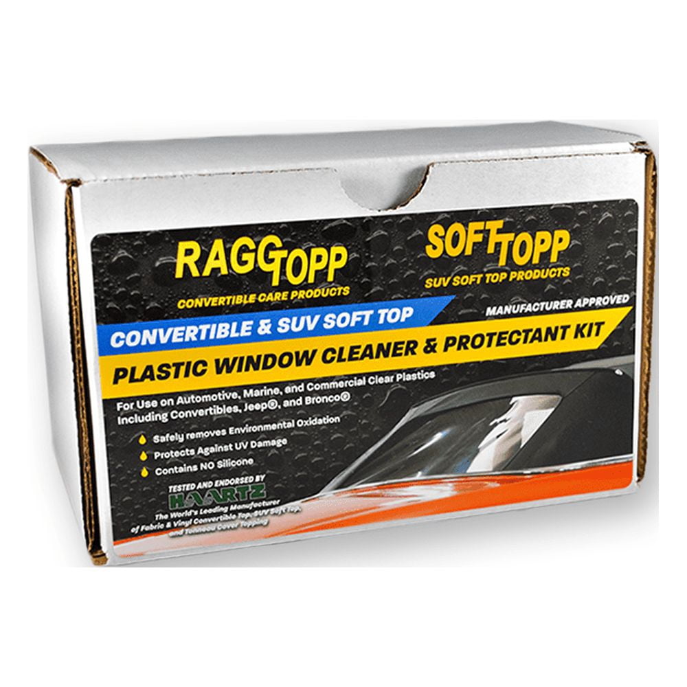 RaggTopp CONVERTIBLE Plastic Window Cleaner & Protectant Kit