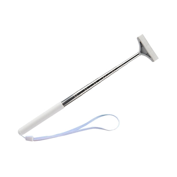 Limpiador de espejos laterales genérico, práctico y resistente al desgaste, accesorio portátil para coche. Blanco
