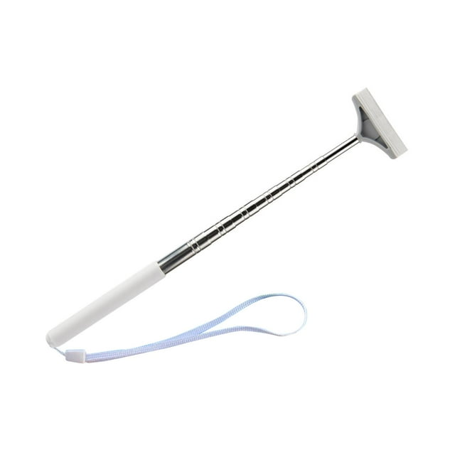 Limpiador de espejos laterales universal para coche, herramienta de limpieza resistente al desgaste y fácil de usar. Blanco