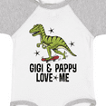 thumbnail image 4 of Inktastic Gigi and Pappy Love Me Grandson Boys Baby Bodysuit, 4 of 5