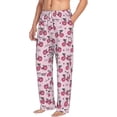 thumbnail image 3 of Kdxio Bike with Donut Wheels Print Men's Sleep Pajama Pant Lounge Pants with Pockets, 3 of 8