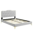 thumbnail image 3 of Modway Amber King Platform Bed in Light Gray, 3 of 10