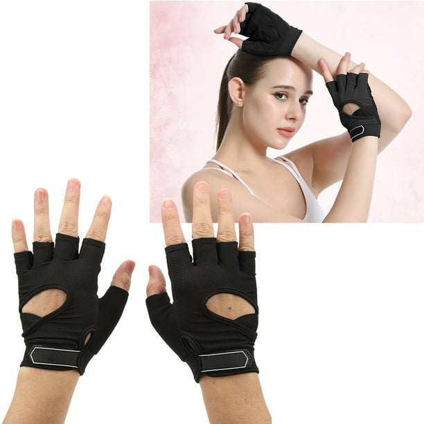 Compre Cocoon Prevention Weight Lifting Gloves Half-Finger Yoga Gloves  Women's Gym Gloves Fitness