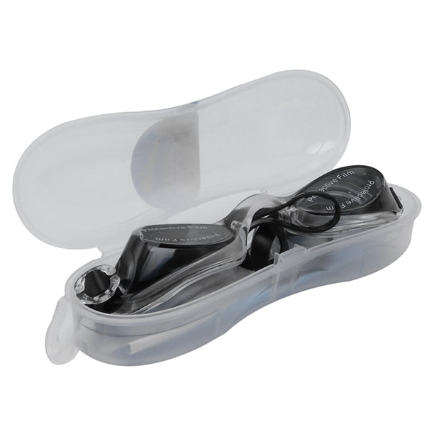 Swimming Goggles Soft Silicone Gasket Swimming Goggles Waterproof and Antifog with Glasses Case Earplugs