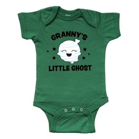 

Inktastic Cute Granny s Little Ghost with Stars Gift Baby Girl Bodysuit