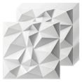 thumbnail image 1 of Panel Decorativo Geométrico OKAERI Pared 16pzs Impermeable 3D 30x30, 1 of 9
