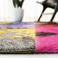 thumbnail image 5 of SAFAVIEH Studio Leather STL165A Black / Multi Rug, 5 of 7