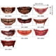 thumbnail image 3 of Fiudx Pegatinas de Boca de Payaso para Halloween 2023, Kit de Maquillaje Temporal Realista, Fácil de Aplicar y Quitar, Suministros para Cosplay y Fiestas, 10 Unidades, 3 of 7
