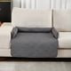thumbnail image 5 of Cama ortopédica para mascotas | Colchoneta de espuma viscoelástica con base antideslizante | 73 x 73 cm, opciones en gris, caqui y café | Soporte para articulaciones de perros, 5 of 6