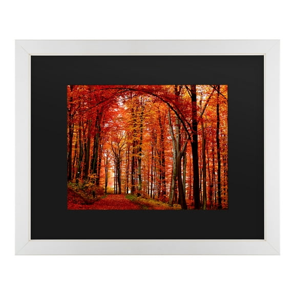 Trademark Fine Art 'The Red Way' Canvas Art by Philippe Sainte-Laudy