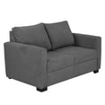 thumbnail image 4 of Sala 3-2 TRINITY Gales 2 piezas ( Sofá, Love Seat ) Gris Noche, 4 of 8