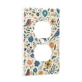 thumbnail image 2 of Yayeee Duplex Wall Plate 1-Gang 4.5"x2.7" Home Receptacle Light Switch Decorative Outlet Cover, Cute Animals, 2 of 7