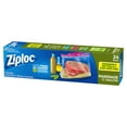 Ziploc Food Storage Marinade Bags, Half Gallon, 24 ct