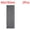 Gray, variant on Unique Bargains 2-Pack French Door Curtains Panels Dark Gray 25" x 40"