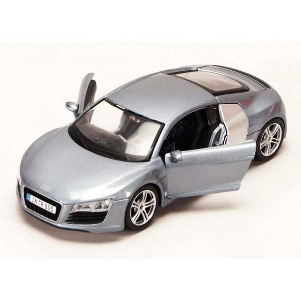 Audi R8, Metallic Blue Maisto 34281 1/24 Scale Diecast Model Toy