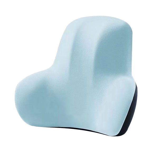 Memory Foam Back Cushion Ergonomic Design Breathable Removable Cover for Home Car Chair Sofa Office Seat Lumbar Support Sitting Comfort