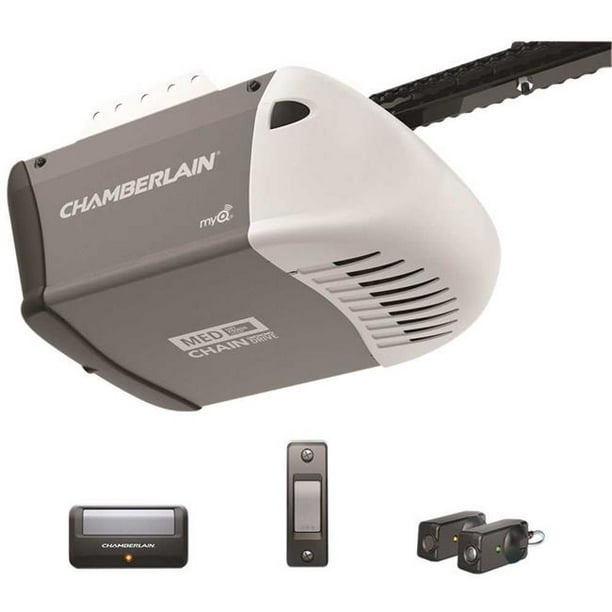 Chamberlain C205 0 5hp Heavy Duty Chain, Chamberlain Whisper Drive Garage Door Opener Installation Manual