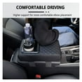 thumbnail image 4 of GUANGHUI Auto Center Console Armrest Pillow, Leather Car Armrest Cushion with Cup Holder, Phone Holder, Universal Car Armrest Box Cover Protector Car Interior Accessories for Most Vehicles (BLACK), 4 of 7