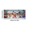 thumbnail image 3 of Christmas Garage Door Banner Decorations Christmas Outdoor Decor for Home Front Yard Lawn Christmas Party Supplies, Creating Christmas Scenes Atmosphere, 3 of 6