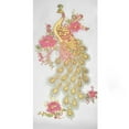 thumbnail image 1 of Blossom Peacock Applique Clothing Embroidery Patch Sticker Iron Sew Cloth DIY Office Desk, 1 of 3