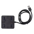 thumbnail image 4 of Hub Multifonction, Connexion 4 Ports Hub USB 2.0 pour OS X 8.6 pour Windows7 pour XP, 4 of 8