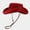 Red, variant on Womens Outdoor Sun Hat Solid Color Cool Casual Elegant Sun Hat Bucket Hat Blue Men's Hat Black Bucket Hat with Picture Thermal Hat Celebration Hat Bucket Hat Men S Hat Waxed Beach Hat Men Hat Leopard