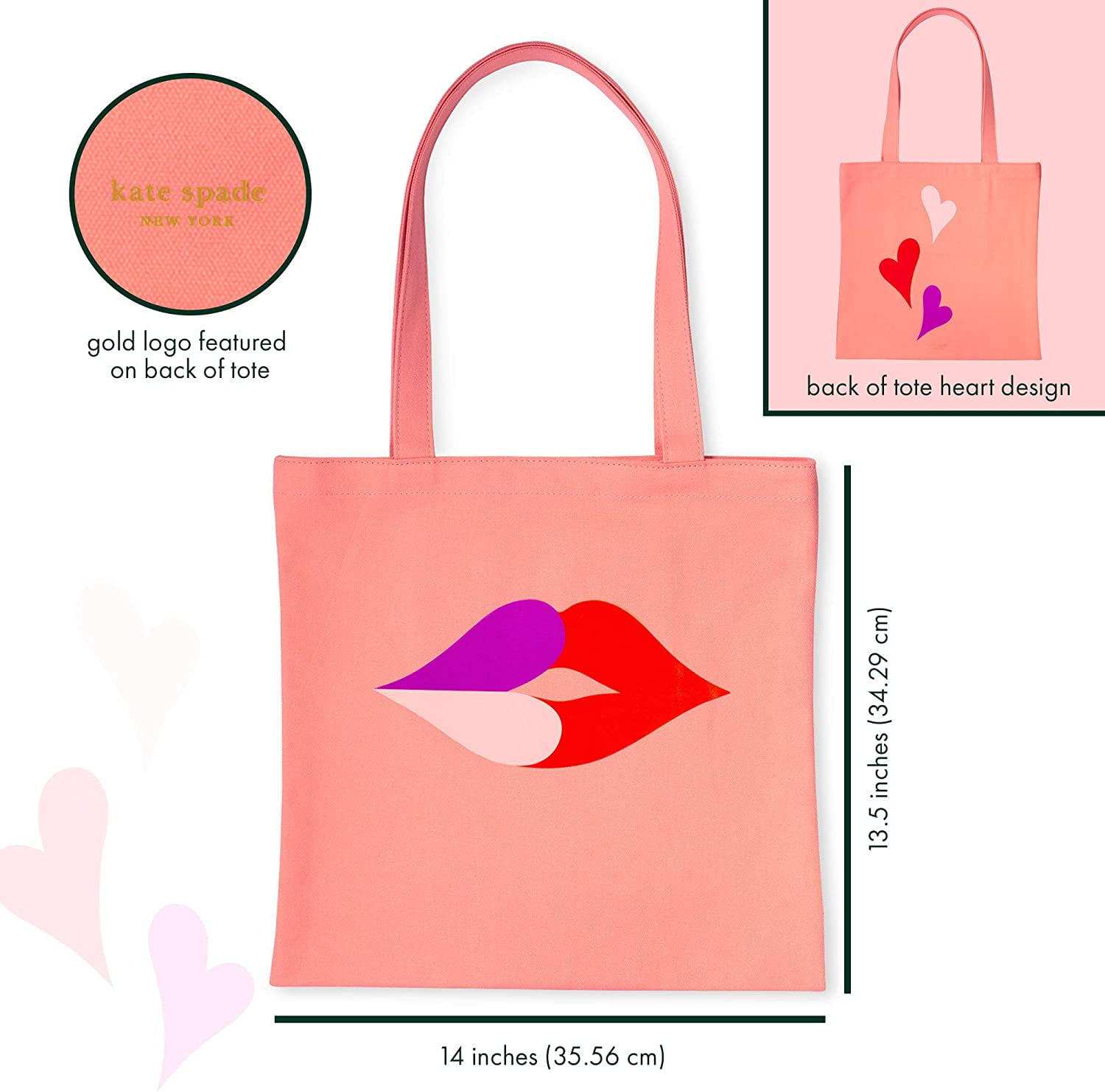 kate spade canvas tote