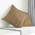 thumbnail image 3 of Country Farmhouse Pillow Covers 18x18 Inch Decorative Throw Pillow Cover, Vintage Plants Lines Pattern Brown Sofa Pillowcases Accent Cushion Case Home Decor Bedroom Living Room, 3 of 6