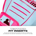thumbnail image 4 of Gants de Frappe Franklin Sports CFX Pro MLB Jeunesse Rose/bleu, 4 of 6