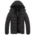 thumbnail image 3 of Wantdo Men's Winter Coat Thicken Puffer Jacket Quilted Winter Jacket Dark Gray S, 3 of 11