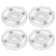 thumbnail image 1 of Uxcell 4 Pack Acrylic Lazy Susan Turntable, 2 Pulgadas Organizador de Giratorio Claro con Rodamiento de Bolas de 360 Grados para Estante de Especias, Mesa, Decoración de Pasteles, Despensa y Baños, 1 of 7