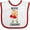 White and Red, variant on Inktastic NICU Champ Baby Boxer Boys or Girls Baby Bib