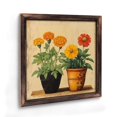 thumbnail image 7 of Marigolds Pots Orange Yellow Blooms Wooden Sign Wall Plaque - Vintage Art Decoration, Wall Decoration - Ideal Gift For Home Decoration, Living Room, Bathroom, Bedroom, Garden, Dining, Bar, Cafe, Fe, 7 of 7
