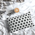 thumbnail image 3 of Salouo Soccer Pattern Pillow Cases,1PC Pillow Covers with Envelope Closure Decorative Pillow Case for Bed Couch,Pillows Not Included-14"x20", 3 of 6