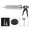 thumbnail image 2 of Mortar Grouting Gun, Stainless Steel Caulking Tool,  Sealing Performance Ergonomic Handle for Epoxy Grouting Cement Grouting, 2 of 7