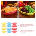 thumbnail image 2 of PAMINGONO 12Pcs Reusable Plastic Fast Food Baskets for Fried Chicken French Fries Snacks with Assorted Color, 2 of 8