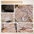 thumbnail image 5 of 24Pcs 3 Colors Scrapbook Sayings Stickers White Word Stickers Paper Vintage Colorful Talk Phrase Letters Self Adhesive Decal Sheets Decor for DIY Photo Album Diary Scrapbooking Junk Journal, 5 of 5