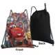 thumbnail image 4 of Mochila deportiva impermeable con cordón de Cars Lightning Mcqueen, para gimnasio, yoga, viajes, para mujeres y hombres, 4 of 8