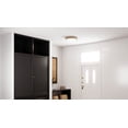 thumbnail image 4 of QFL6790BGD Quoizel Lighting Grendelle - 45W 3 LED Flush Mount-5 Inch Tall and 16 Inch Wide, 4 of 4