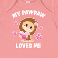 thumbnail image 4 of Inktastic My Pawpaw Loves Me with Bigfoot Girls Baby Bodysuit, 4 of 5