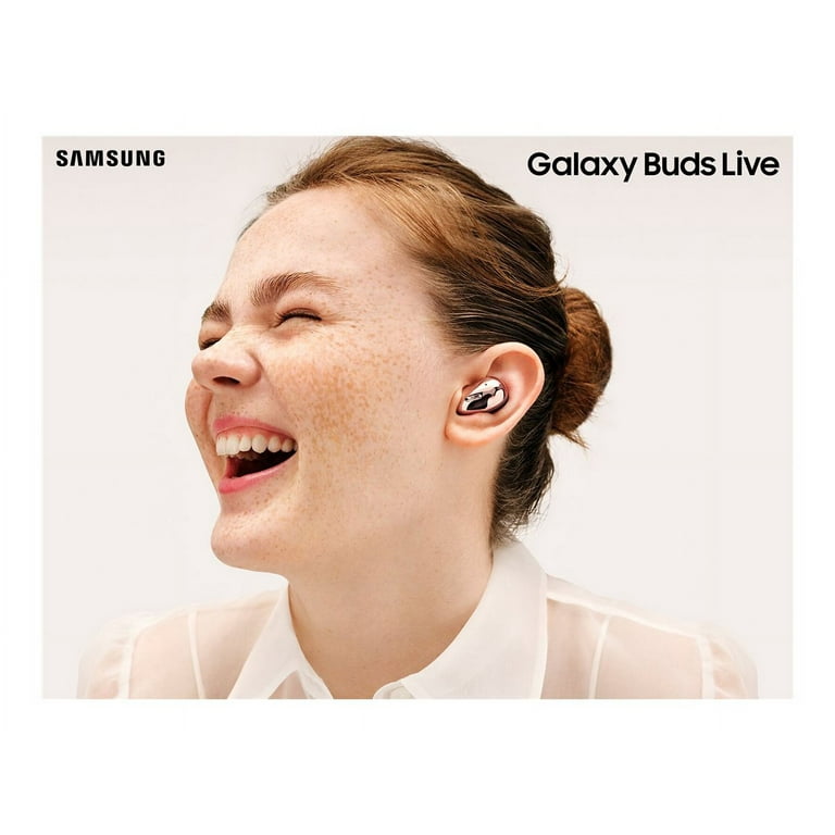 SAMSUNG Galaxy Buds Live True Wireless Bluetooth Earbuds w Active Noise Cancelling Charging Case AKG Tuned 12mm Speaker Long Battery Life US Version Mystic Red Walmart