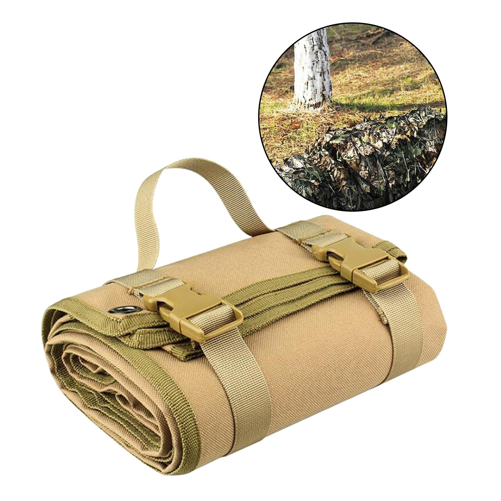 Tapis d'Entraînement de Chasse pour Tireurs Plié Kaki