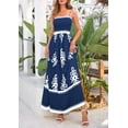 thumbnail image 3 of Vestido PRETTYGARDEN Floral Boho Maxi con Tirantes Finos XXL, 3 of 8