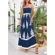 thumbnail image 3 of Vestido PRETTYGARDEN Floral Boho Maxi con Tirantes Finos XXL, 3 of 8