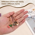 thumbnail image 4 of Cadenas para gafas Uxcell de 27.5 pulgadas, lanyard elegante con 2 anillos de silicona antideslizantes, cadena vintage para gafas de lectura, 4 of 7