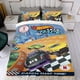 thumbnail image 4 of Hot Wheels: A Correr Conjunto de sábanas temático, trío de piezas, cómodo y amigable con la piel, diseño único, regalo de decoración para el hogar para familiares, amigos y fans,173cm *218cm, 4 of 6