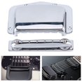 thumbnail image 3 of Zinc Alloy Electric Guitar Bridge Cover With Tailpiece Bridge Compatible With 6 String  Style Electric Guitar, 3 of 8