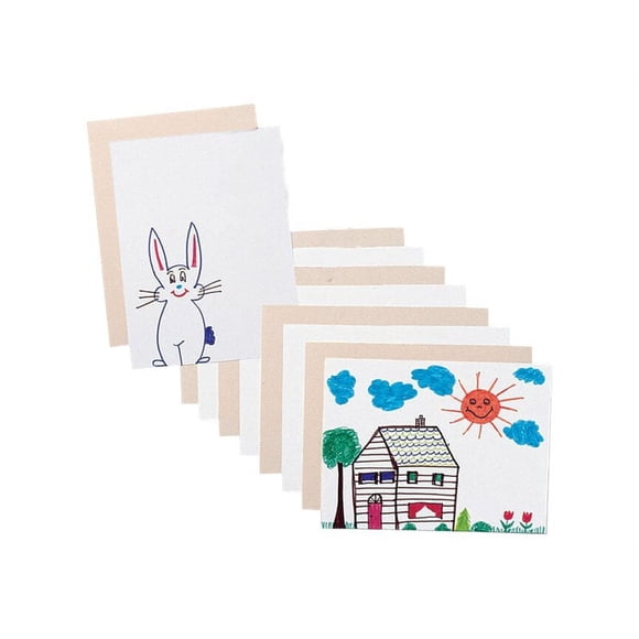 Heavy Weight Tagboard 9 X 12 White