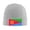 Gray, variant on Eritrea Flag Winter Beanie Hats for Men Women Warm Cozy Knitted Cuffed Skull Cap Gray