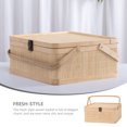 thumbnail image 3 of CIMAXIC 1Pcs Woven Basket For Fruit Rustic Retro Style For Party, 3 of 8